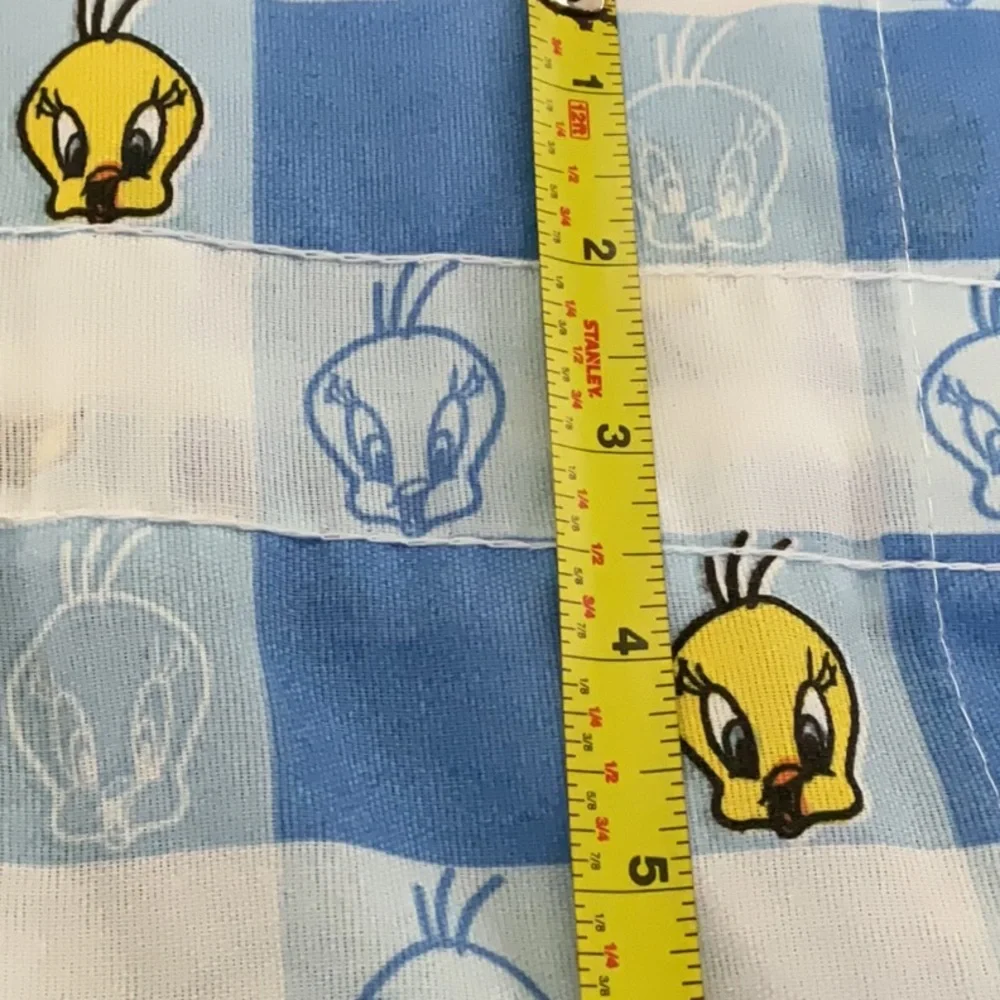 Tweety Bird window valance 84” by 16.5” New